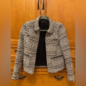 Zara tweed blazer